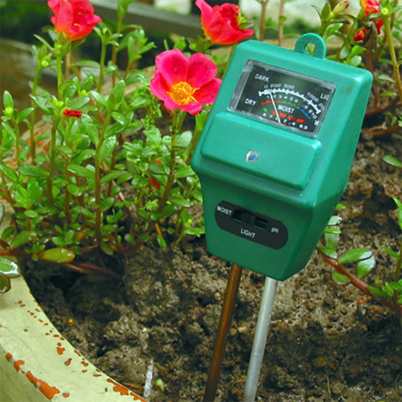 3 in 1 Soil PH Meter Flower Pot Hygrometer Soil Tester - eSucculent