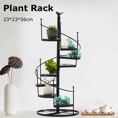 8 layer Stair shape Iron Plant Rack Metal Stand