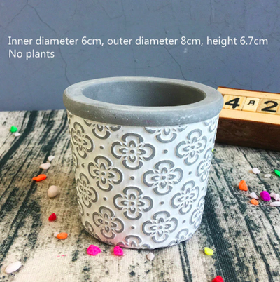 Concrete Garden Plant Pots