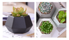 Hexagon Ceramic Planters Set - 4pcs