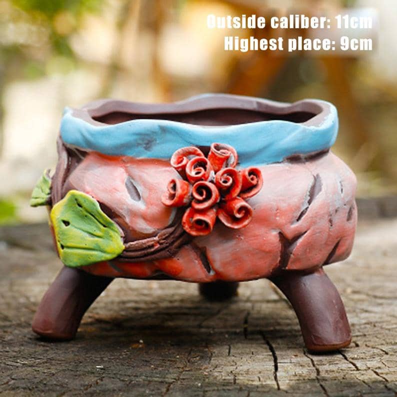 korea succulents pots ceramic pottery handwork